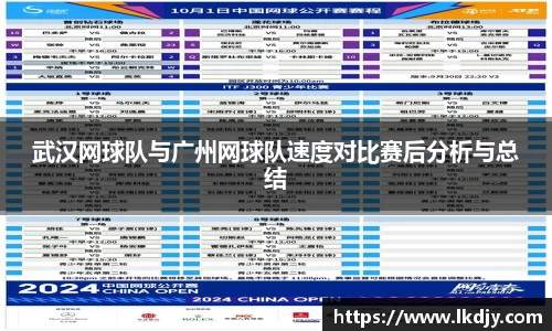 武汉网球队与广州网球队速度对比赛后分析与总结
